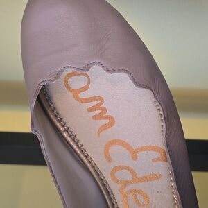 Sam Edelman Cream Scalloped Flats Sz 8